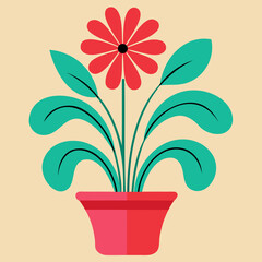 Flower In a Pot