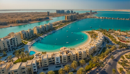 Fototapeta premium Beautiful Amwaj Islands Bahrain