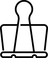 Binder Paper Clip Icon