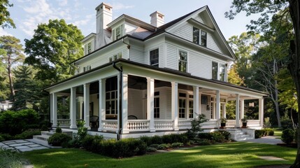 Write about the adaptive reuse of a historic family house. Describe preservation efforts, modern amenities,