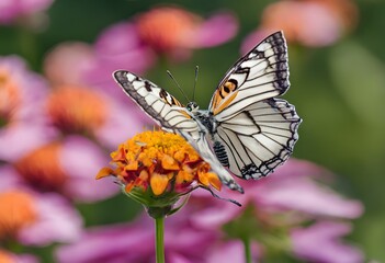 Fototapeta premium A Butterfly on a flower