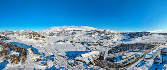 Perisher Ski Resort Front Valley