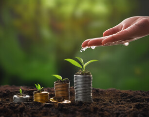 The theme emphasizes the importance of investments in seedling planting