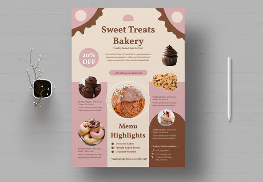 Bakery Flyer Template