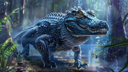 Obraz premium Endemic Species: Species unique to a particular region, with no natural occurrence outside their specific habitat, often reflecting the area's distinct environmental conditions. 