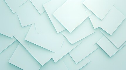 Fototapeta premium Abstract Geometric Shapes in Blue.
