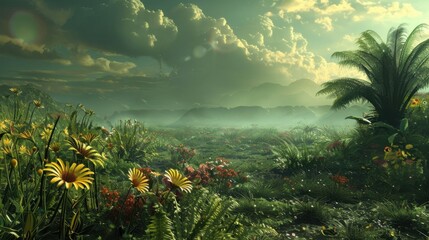 Biome: An extensive natural habitat characterized by specific plant and animal communities, influenced by climate and environmental conditions like temperature and rainfall.
