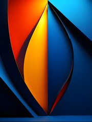 abstract background with a ribbon