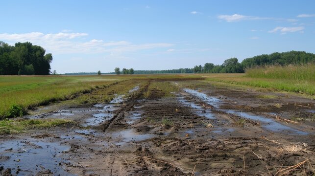 Wetland Restoration: Actions taken to repair and restore damaged wetlands, aiming to revive their natural functions, habitat, and water quality.
