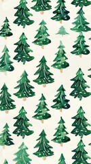 Fototapeta premium Christmas tree pattern plant backgrounds celebration.
