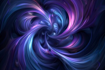 Obraz premium Blurred motion effect with abstract blue and pink smoke background