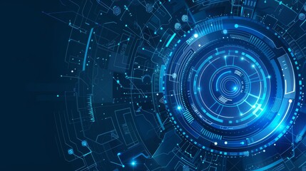 Obraz premium Modern illustration of Hyperspace speed motion against a future technology background, warp and expanding movement concept, modern illustration.