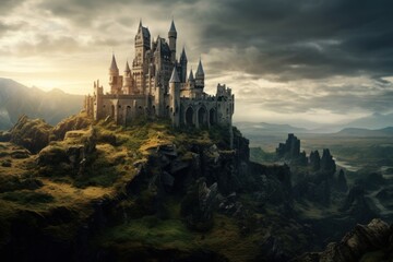 Gothic castles architecture building spirituality. .