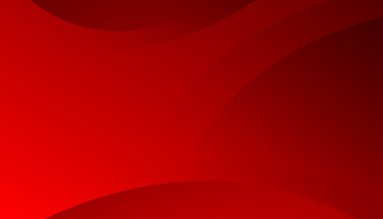 Red geometric background. Dynamic shapes composition. Vector illustration