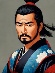 portrait of a japanese man