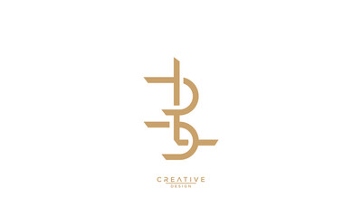 BL, LB, B, L, Abstract Letters Logo Monogram
