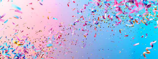 Naklejka premium Celebration Confetti