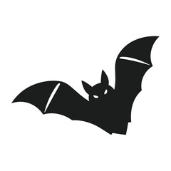 Mystic bat silhouette vector tailored for Halloween decor