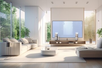 Room architecture furniture building.