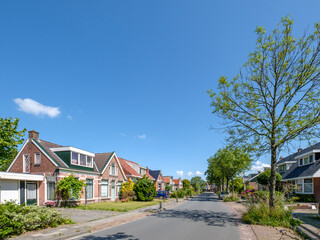 Naklejka premium Stiens, Friesland province, The Netherlands