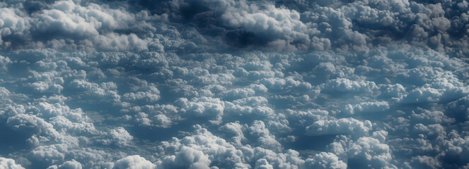 Fototapeta premium Ethereal Cloudscape Majesty - AI-Generated Atmospheric Phenomenon