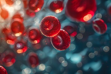 Stunning Visualization of Red Blood Cells in Motion