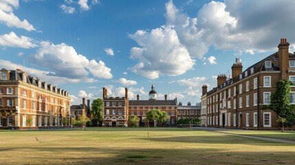 Royal Hospital Chelsea, known for its dedication to housing and caring for British Army veterans