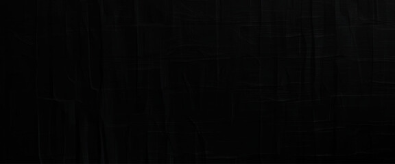 Vector black wall texture rough background dark and black wall or blank interior texture.