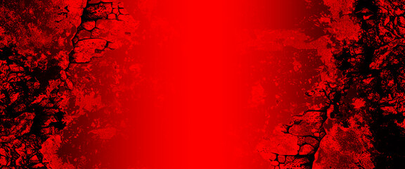Vector red grunge texture background with bloody scratches or red texture or red abstract background. © Grave passenger