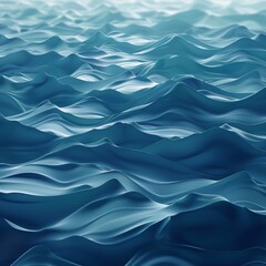 Obraz premium blue water surface background
