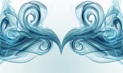 Fototapeta premium In liquid mercury, a melted neo-tribal cyber sigil. 3d rendering illustration of a melted modern burn form.