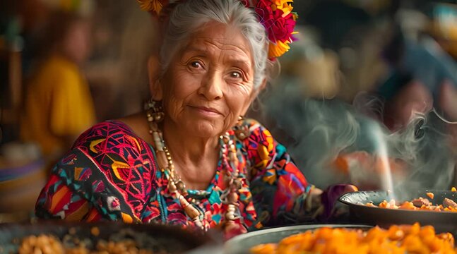 Portrait of a Mayan Woman