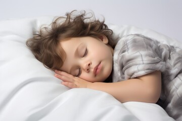 Sleeping blanket child baby.