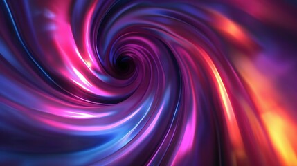 Obraz premium Hypnotic Swirl: Abstract Background in Vibrant Purple, Blue, and Pink