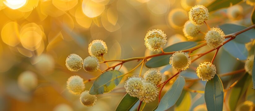 Yellow bloodwood endemic to northern and central Queensland, known as the gum nuts of the Australian native Leichhardts Rusty Jacket (Corymbia leichhardtii), in the Myrtaceae family, formerly