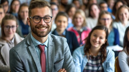 Obraz premium university master class concept