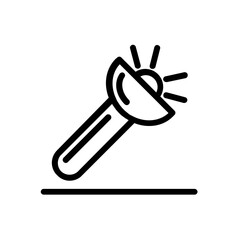 Flashlight icon design