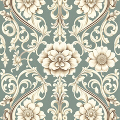 seamless pattern with flowers
