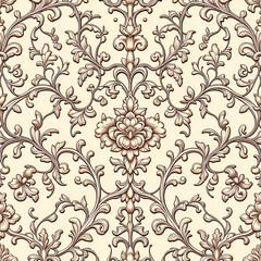 seamless pattern with flowers
