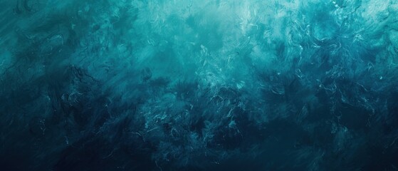 Abstract Blue Green Background with Gradient Effect

