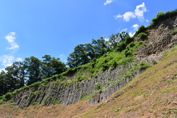 Fototapeta premium Columnar Joint in Daljeon-ri, Pohang, South Korea.
