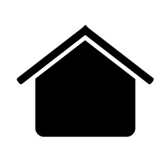 home icon on a white background