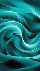 Obraz premium Abstract cyan blue wallpaper background.