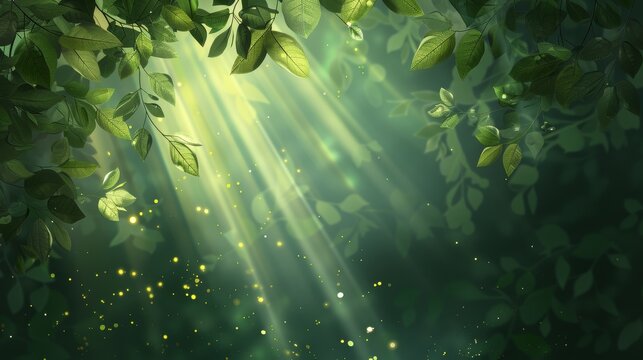 Greens and yellows emphasize renewal and growth in this spring gradient background. Perfect for gardening and eco-friendly blogs.