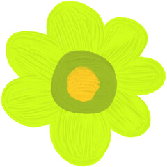 Flower green