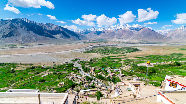 Karsha Monastery or Karsha Gompa is a Buddhist monastery in the Padum Valley of the Zanskar Valley region of Ladakh, India