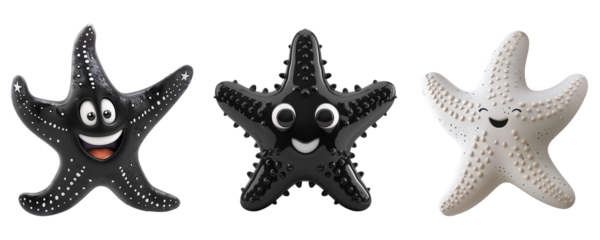 Cute starfish cartoon character collection