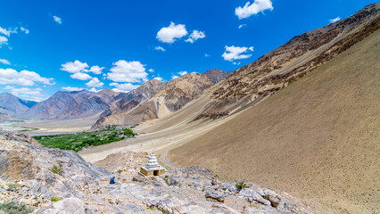 Zangla Fort or Zangla Khar is in the village of Zangla which is on the banks of Zanskar River in Zanskar valley of Ladakh, India