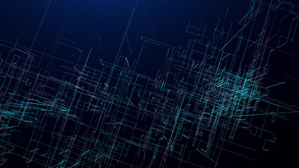 Abstract hi-tech digital technology concept web background