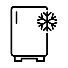 Refrigerator icon template